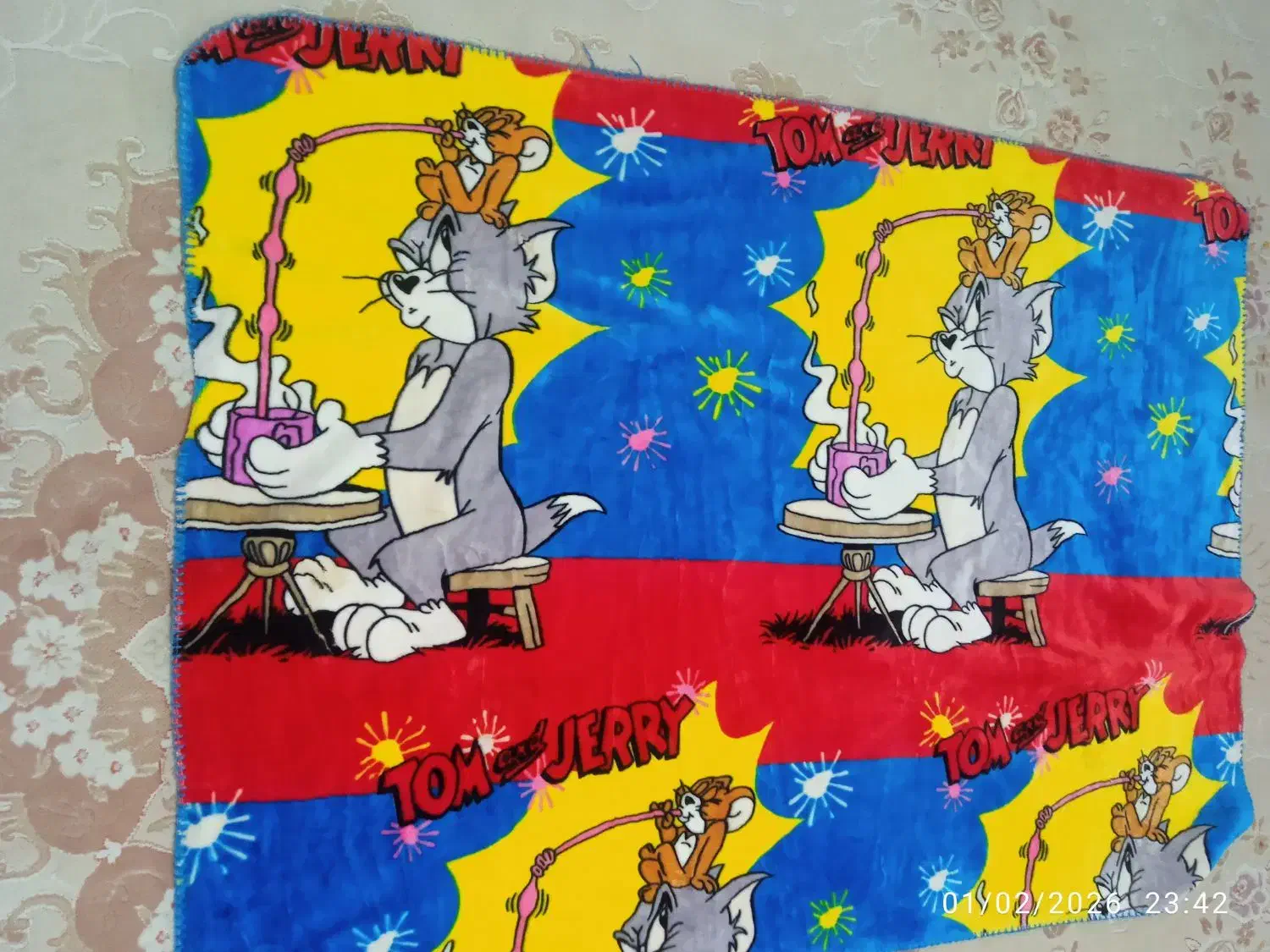 پتو نوزادی|رختخواب، بالش، پتو|خرم‌آباد, |دیوار