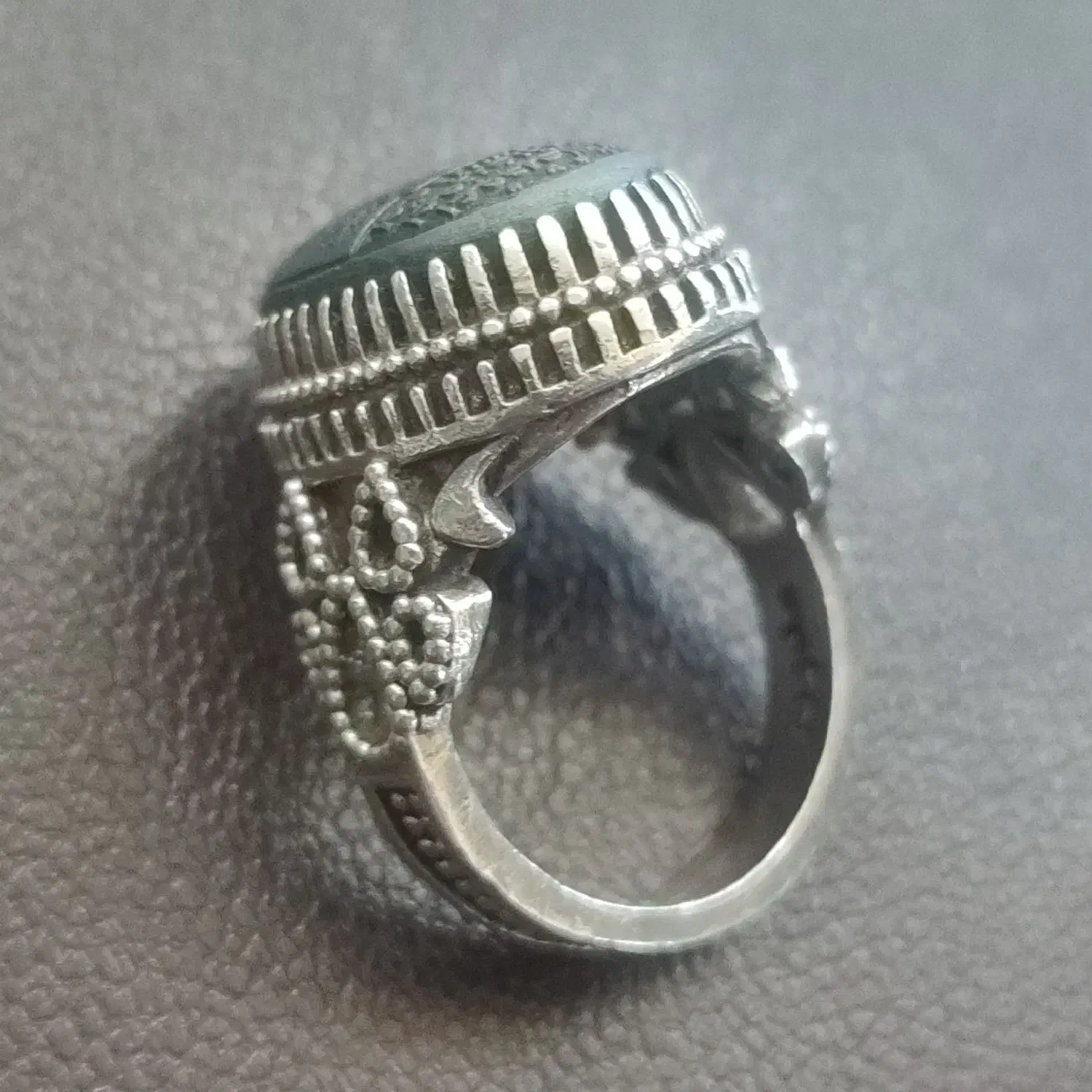 انگشتر نقره حدید اصل|جواهرات|کرمانشاه, |دیوار