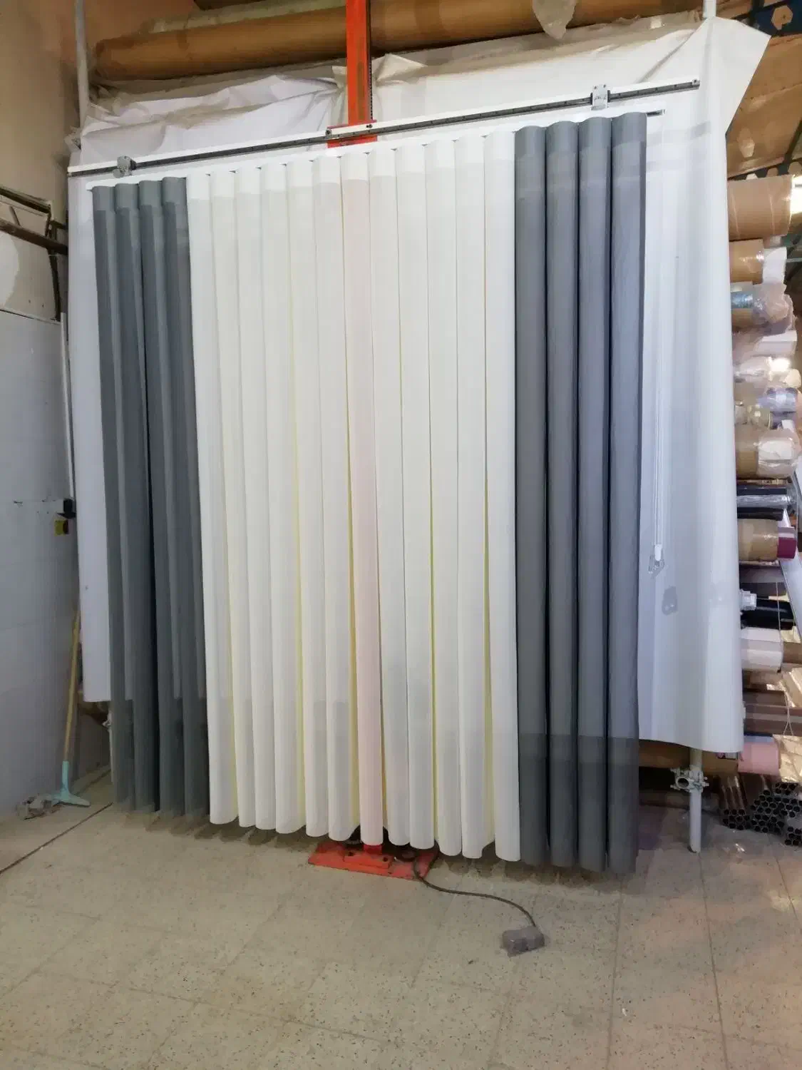 پرده زبرا ورتیکال|پرده، رانر، رومیزی|مشهد, حجت|دیوار