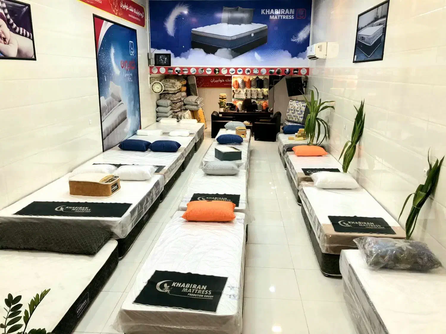 «پخش تولیدی تشک خوابیران» (عمده و خرده)|تشک تختخواب|یزد, |دیوار