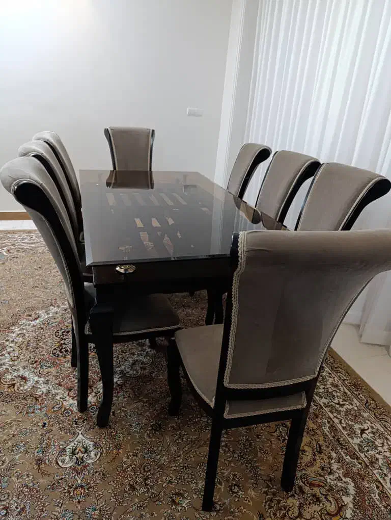 مبل شش نفره بامی غذاخوری هشت نفره|مبلمان خانگی و میز عسلی|اسلام‌شهر, شهرک الهیه|دیوار