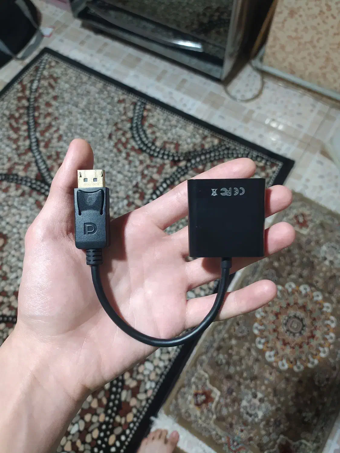 کابل مبدل vga to displayport|قطعات و لوازم جانبی رایانه|شهریار, شهریار|دیوار