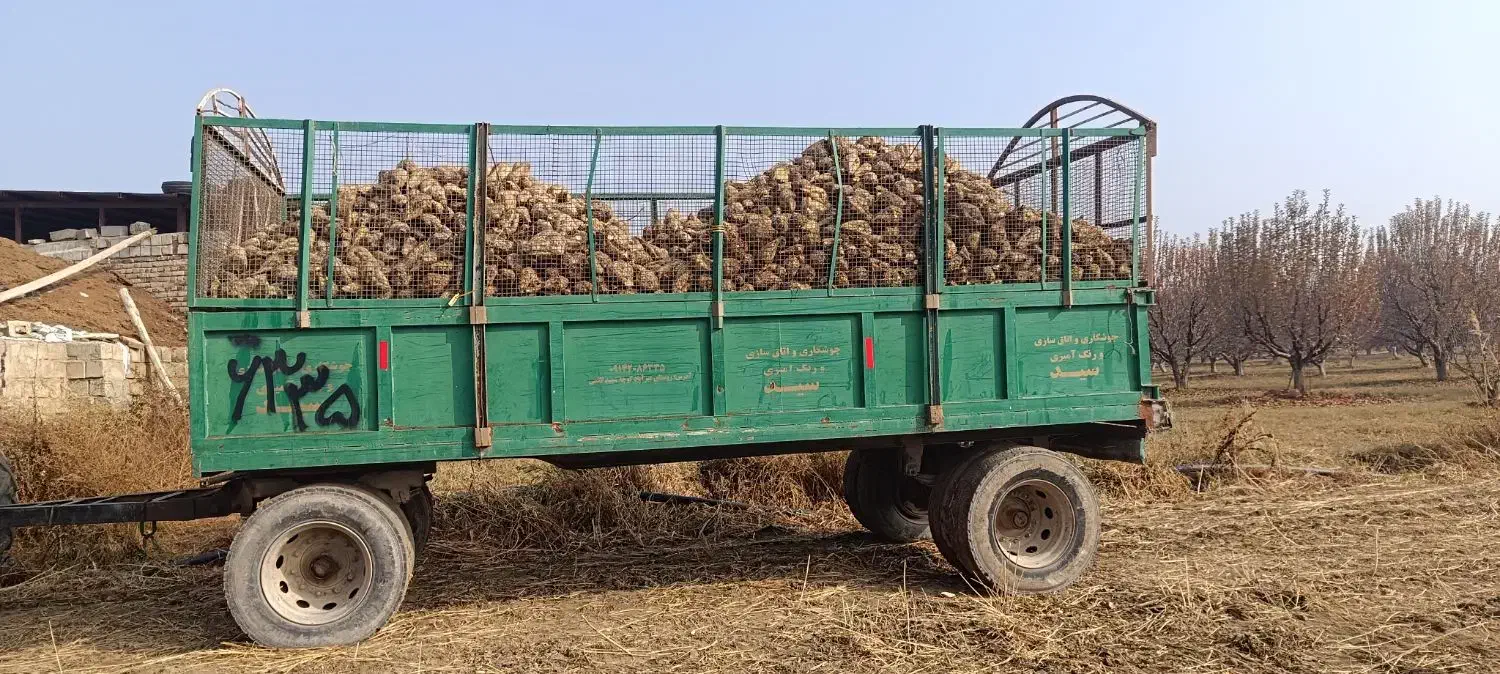 تریلی 8چرخ ترمز دار|ماشین‌آلات صنعتی|نقده, |دیوار