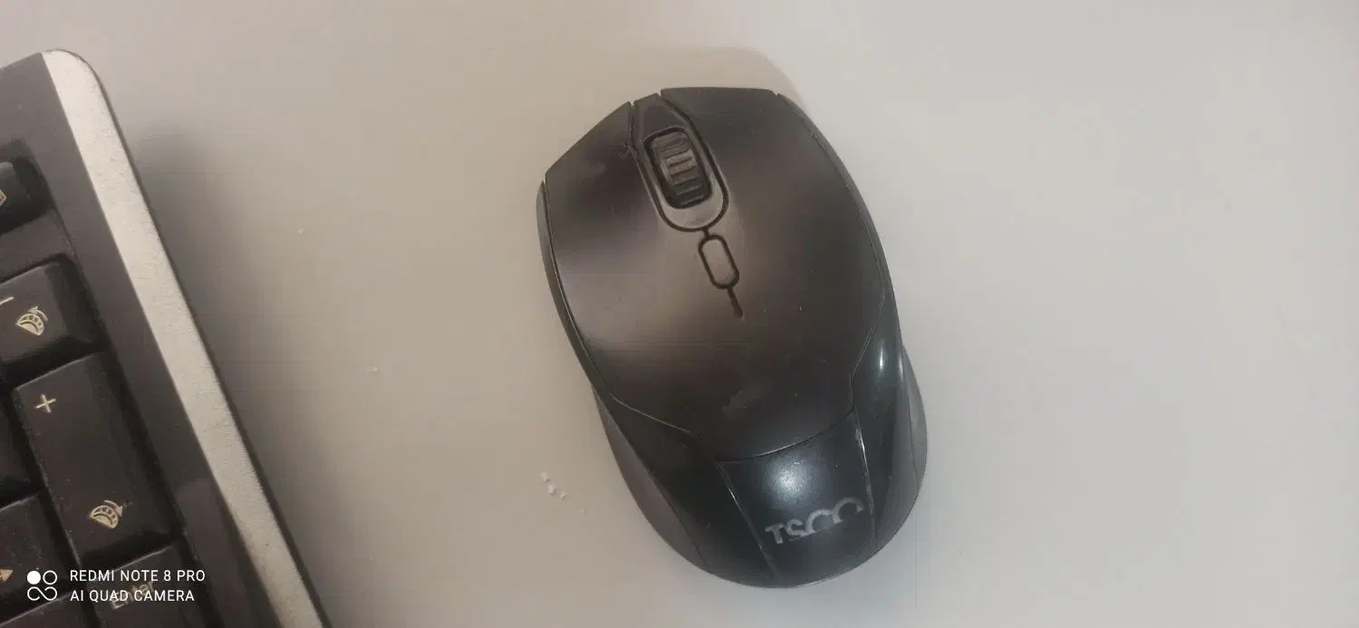 کیبورد و موس بی سیم tesco|قطعات و لوازم جانبی رایانه|پرند, فاز ۵|دیوار