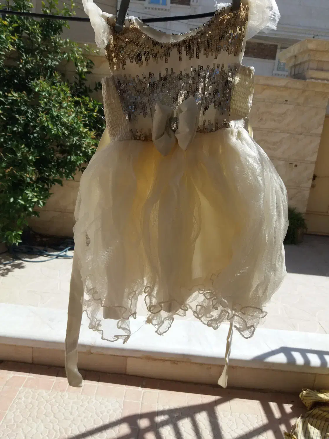 لباس عروس مناسب بچه 2ساله|کفش و لباس بچه|جهرم, |دیوار