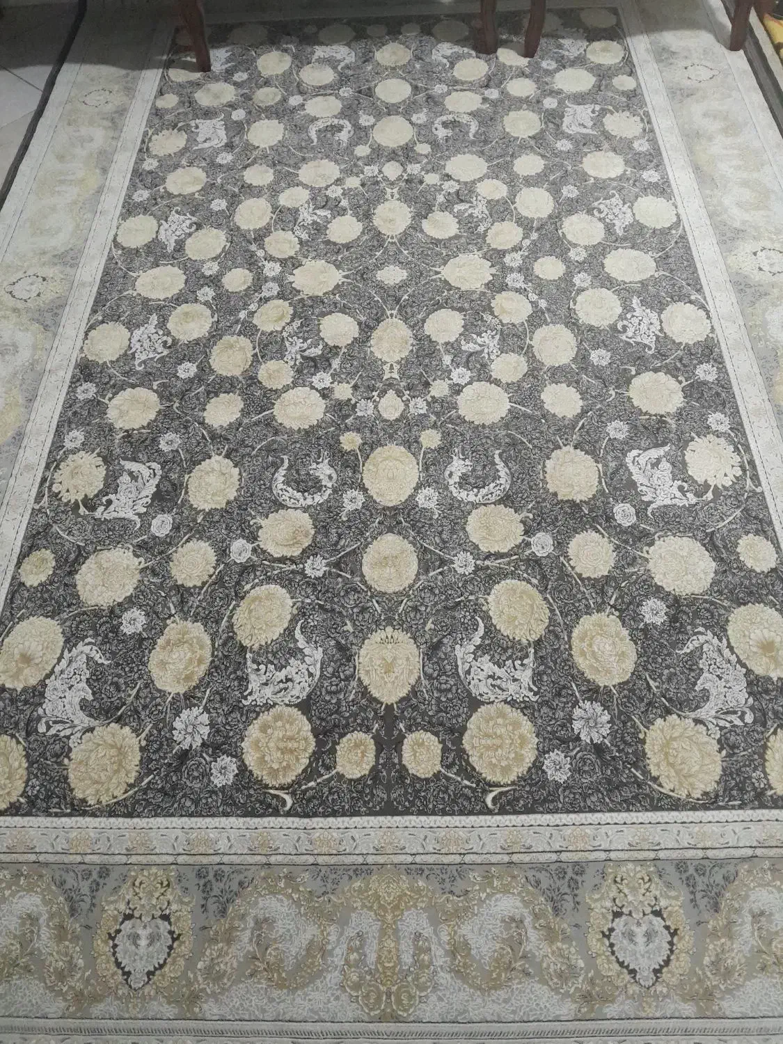 دوتخته فرش ۶متری ۱۲۰۰ شانه کاشان|فرش|کهریزک, |دیوار