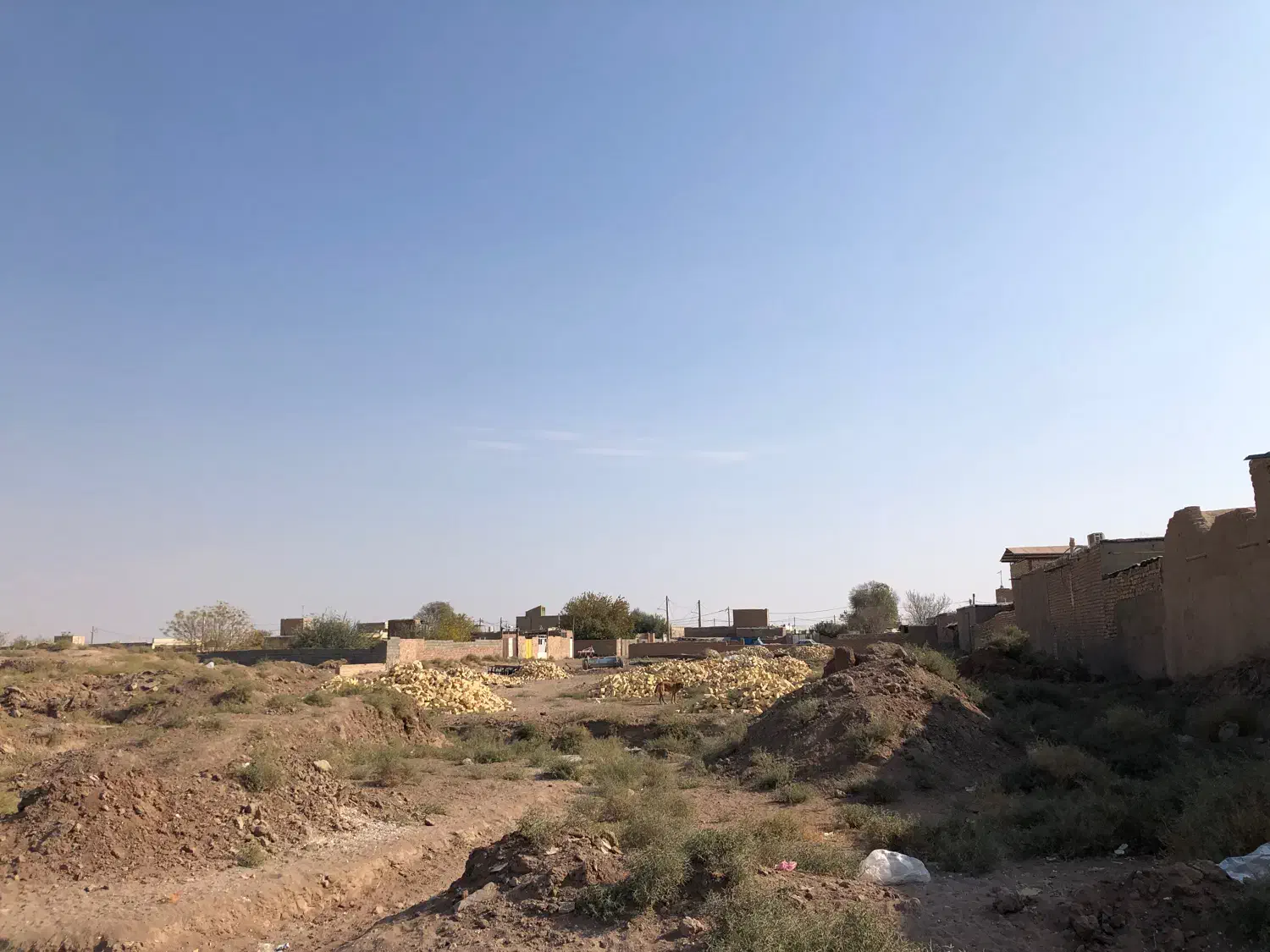 زمین فروشی روستای حسین آبادمیش مست|فروش زمین و ملک کلنگی|قنوات, |دیوار