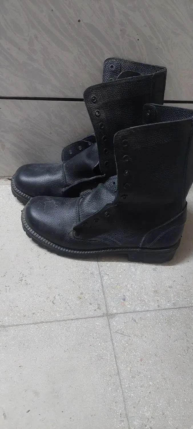 پوتین سربازی بدون استفاده سایز 41|کیف، کفش، کمربند|آران و بیدگل, |دیوار