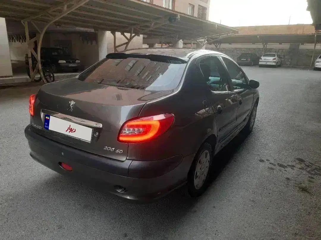 206 sd اتوماتیک|خودرو سواری و وانت|تهران, فرودگاه مهرآباد|دیوار