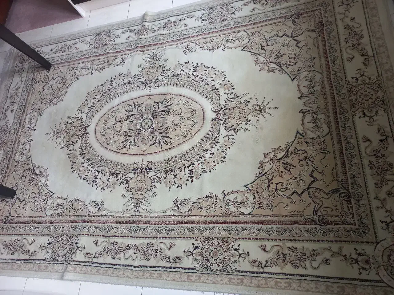 فروش فرش ۶ متری کرم رنگ|فرش|بهشهر, |دیوار