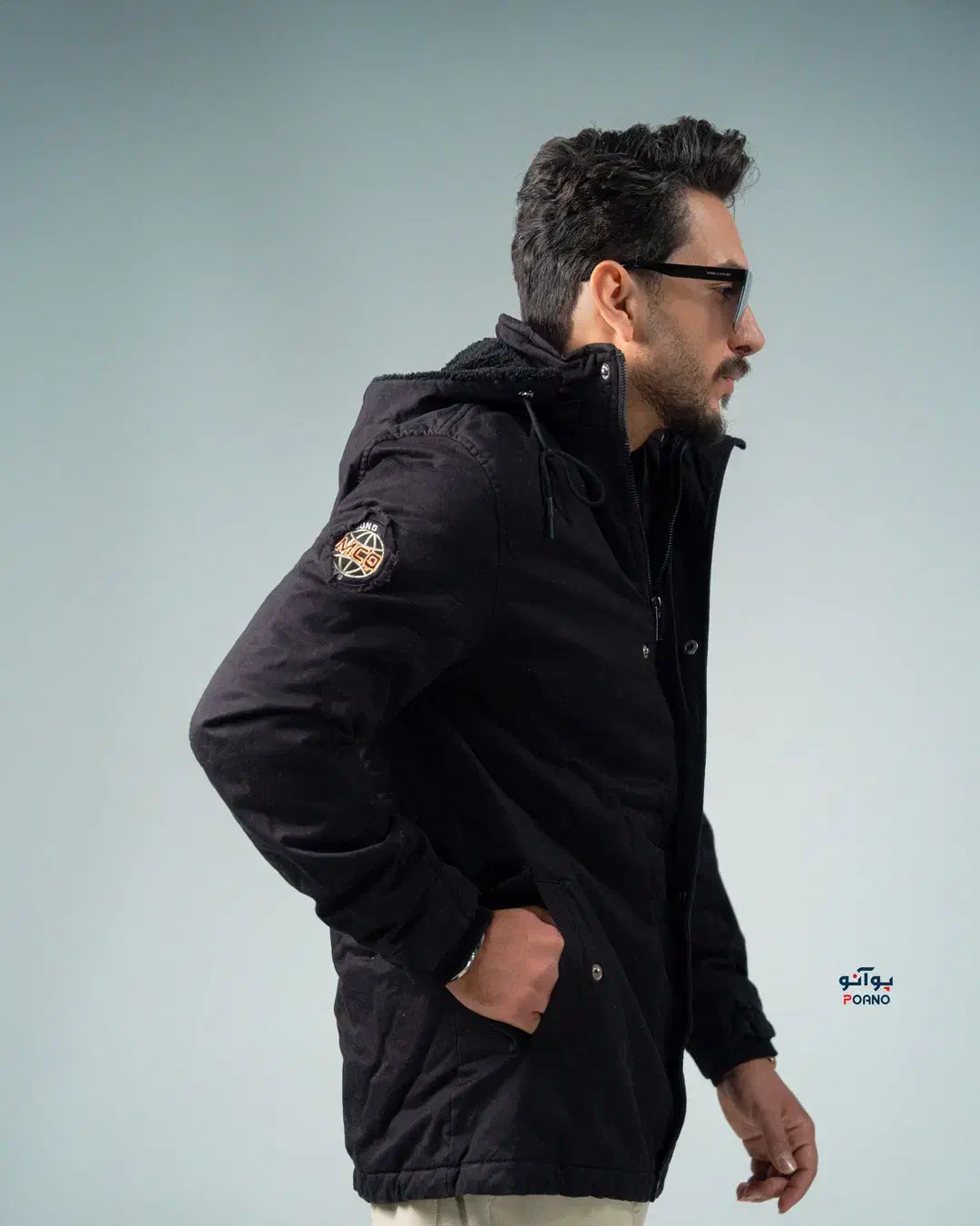 کاپشن مردانه کتان وارداتی کلاهدار تمام داخل خز|لباس|اصفهان, شاهزید|دیوار