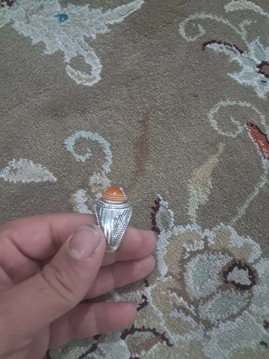 انگشتر نقره دست ساز|جواهرات|قزوین, |دیوار