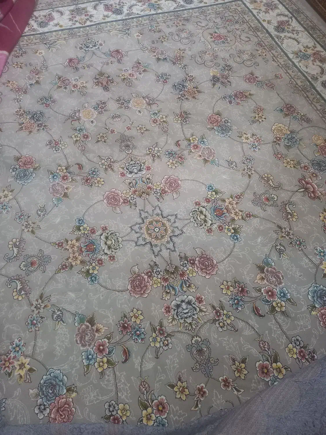 فرش نو|فرش|نیشابور, خط کاشمر|دیوار