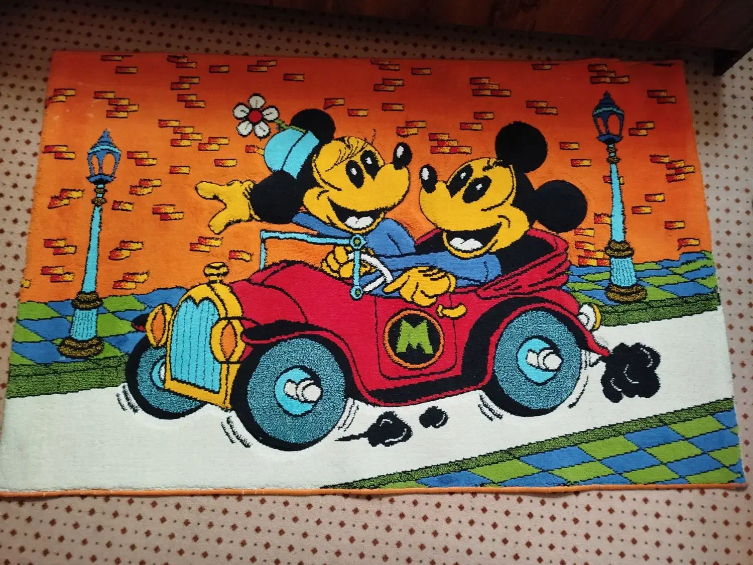 قالیچه کودک|فرش|اصفهان, جلالیه|دیوار