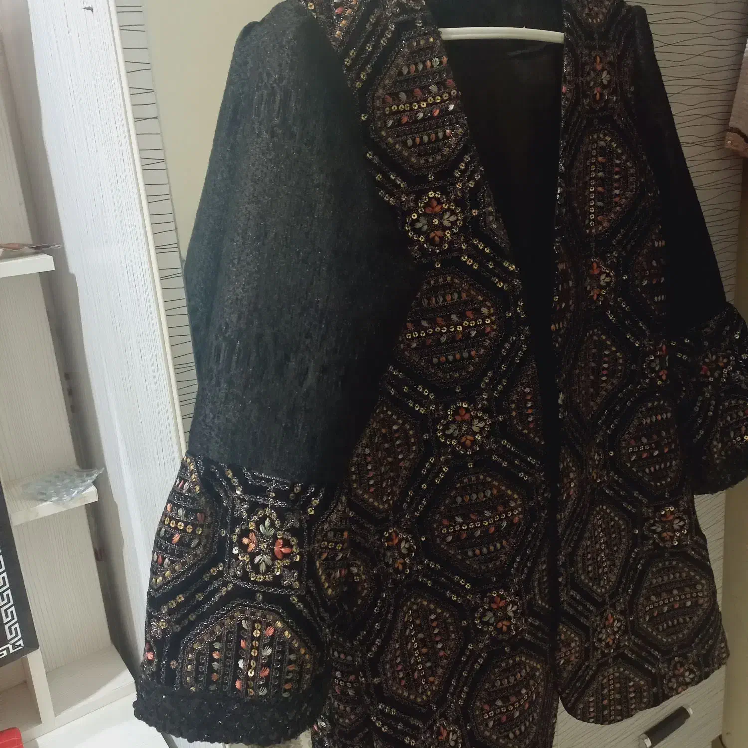 کت مخمل سوزن دوزی|لباس|ایوان, |دیوار