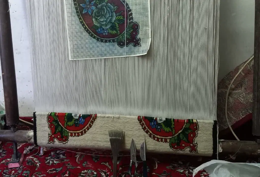 دارقالی بافی|تابلو فرش|تهران, نیکنام|دیوار