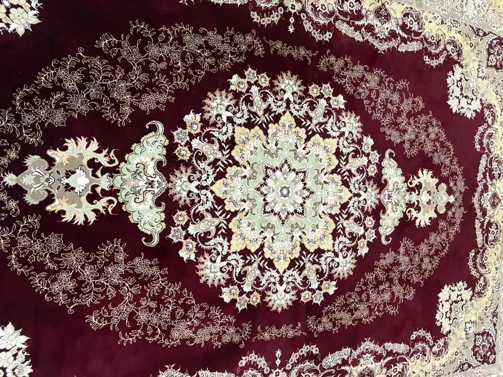 قالی ۱۲ متری|فرش|جیرفت, |دیوار