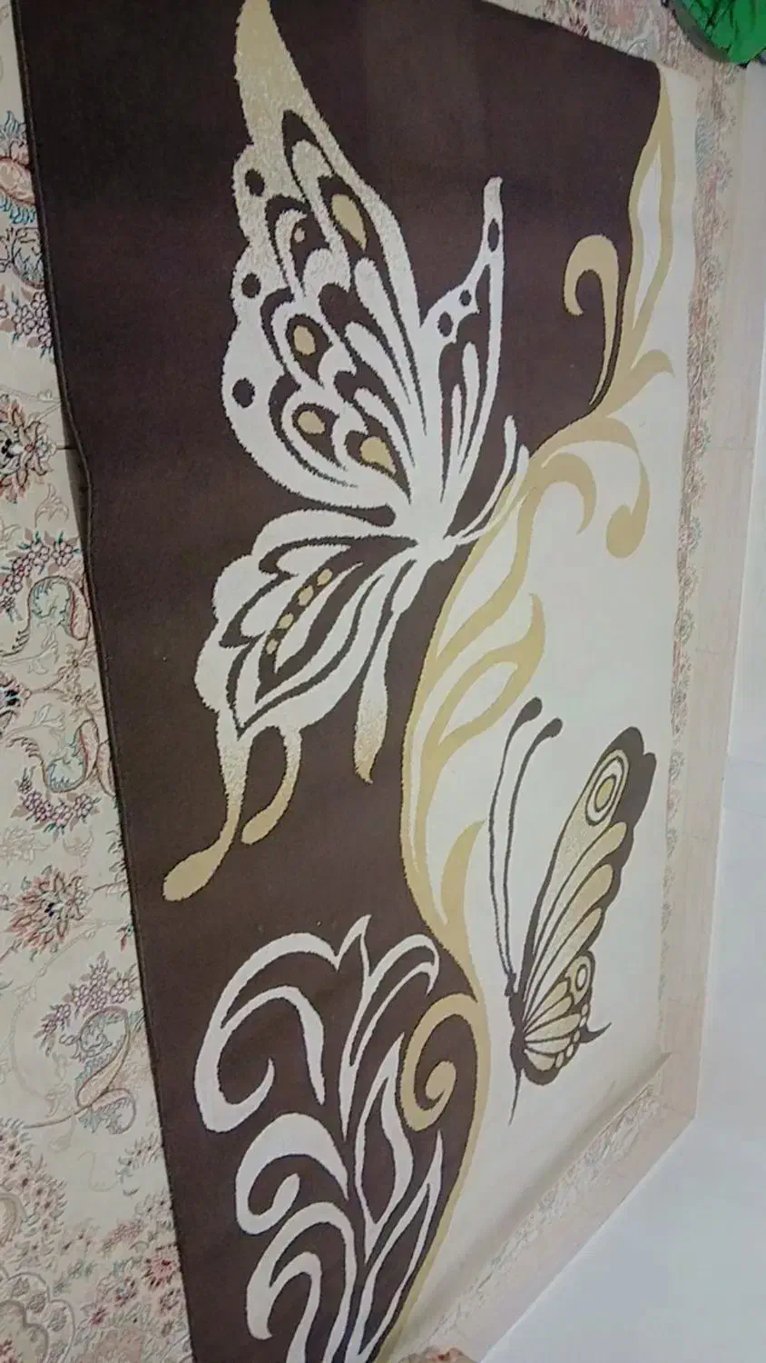 فرش ۶ متری|فرش|بیجار, |دیوار