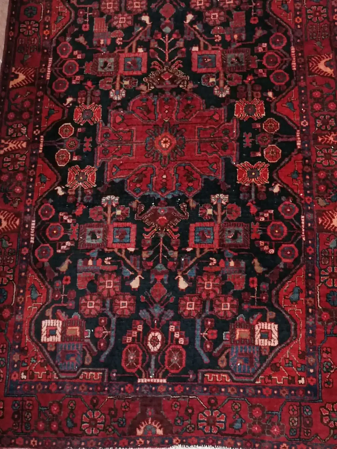 فروش قالی دستباف قدیمی|فرش|خرمآباد, |دیوار