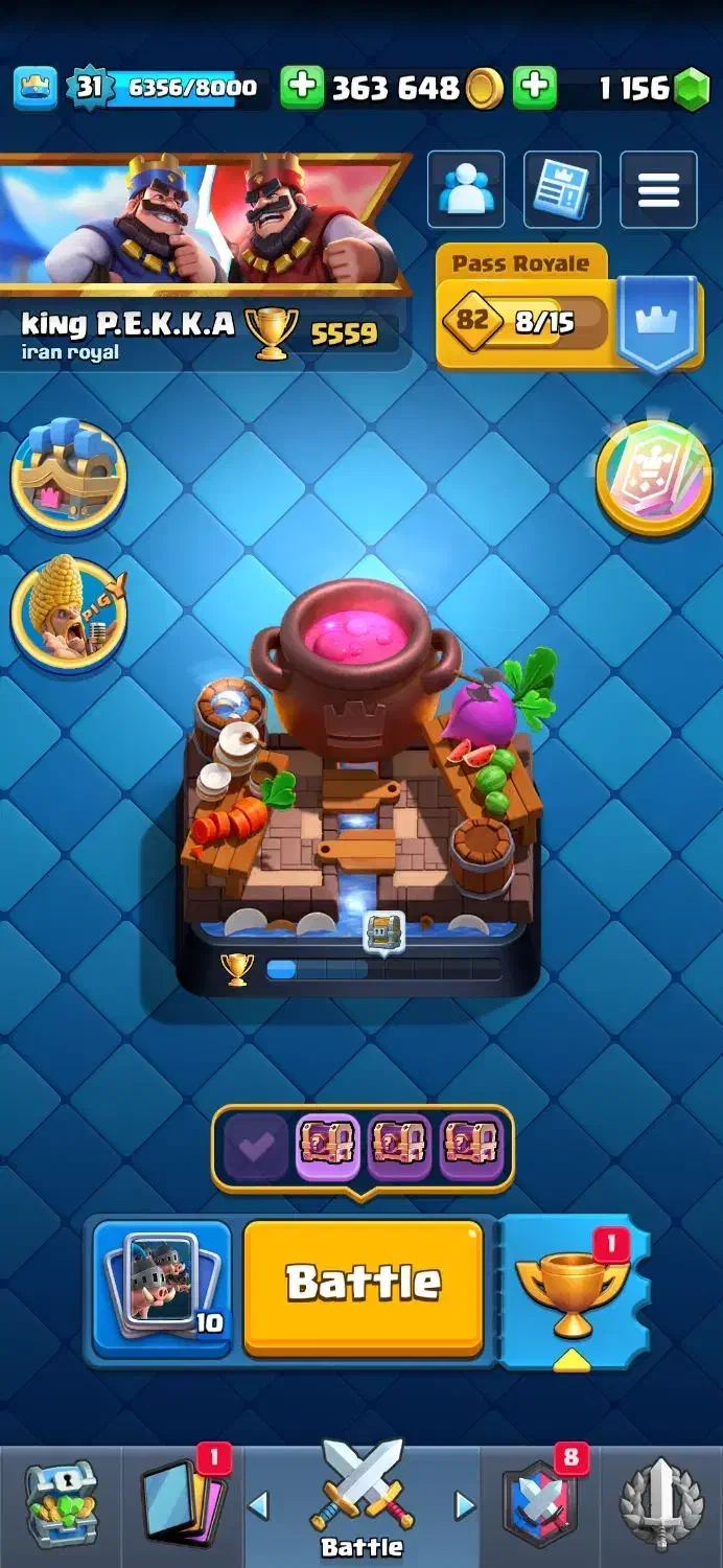 اکانت کلش رویال|کنسول، بازی ویدئویی و آنلاین|علی‌آباد کتول, |دیوار