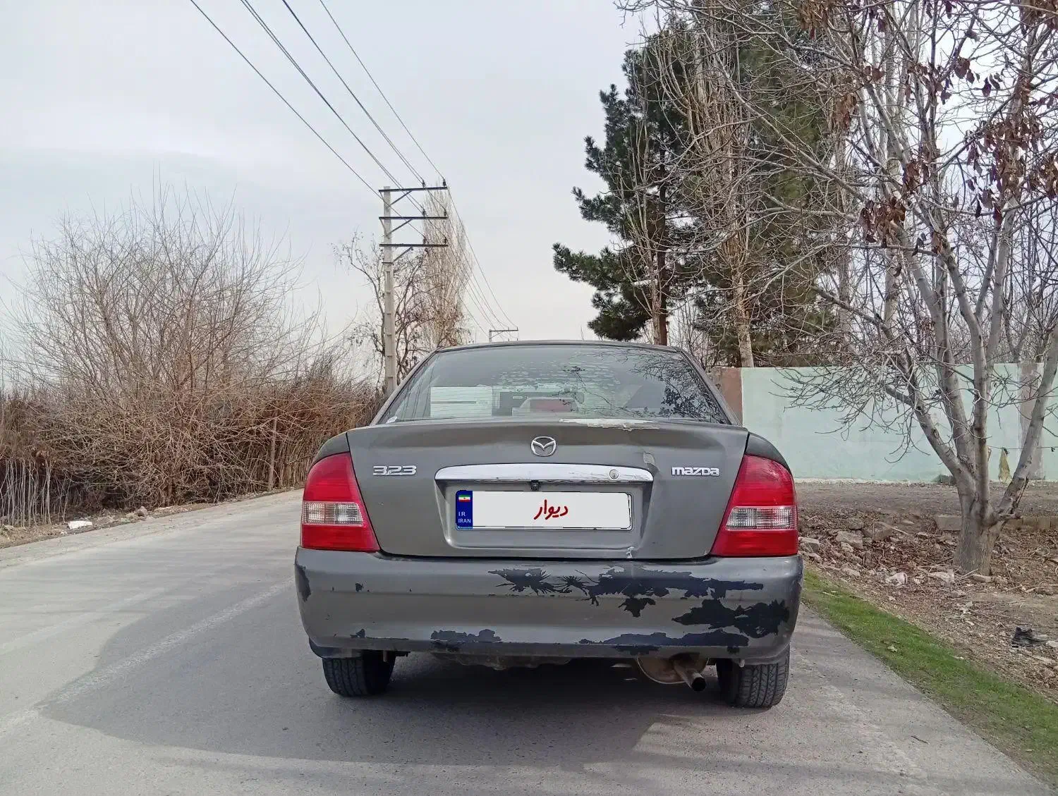 MAZDA 323 FL AT|خودرو سواری و وانت|کرج, اصفهانی‌ها|دیوار