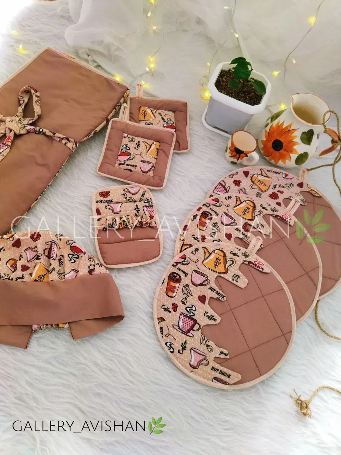 سرویس آشپزخانه/دمکنی/نمگیر/دستگیره|سفره، حوله، دستمال آشپزخانه|کرمانشاه, |دیوار