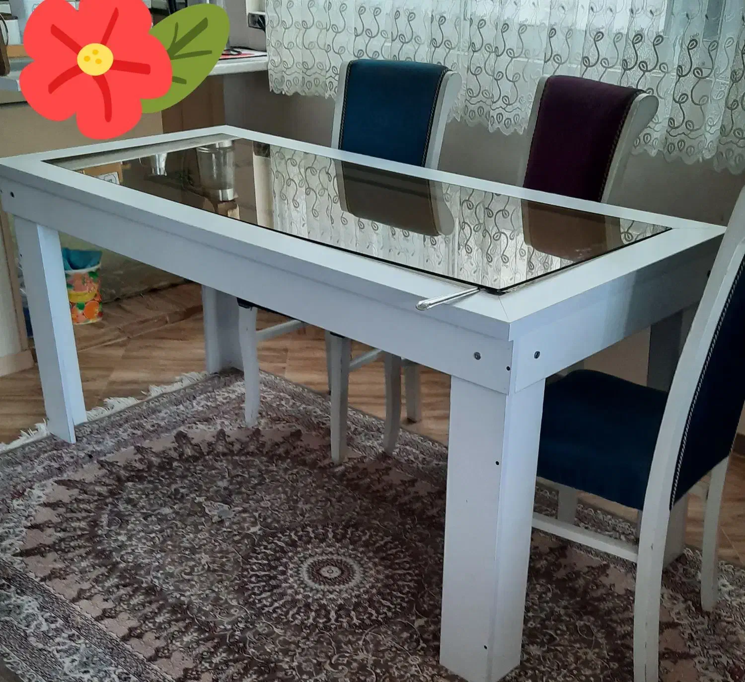 میز غذا خوری ۶نفره همراه با ۶صندلی|میز و صندلی غذاخوری|اراک, |دیوار