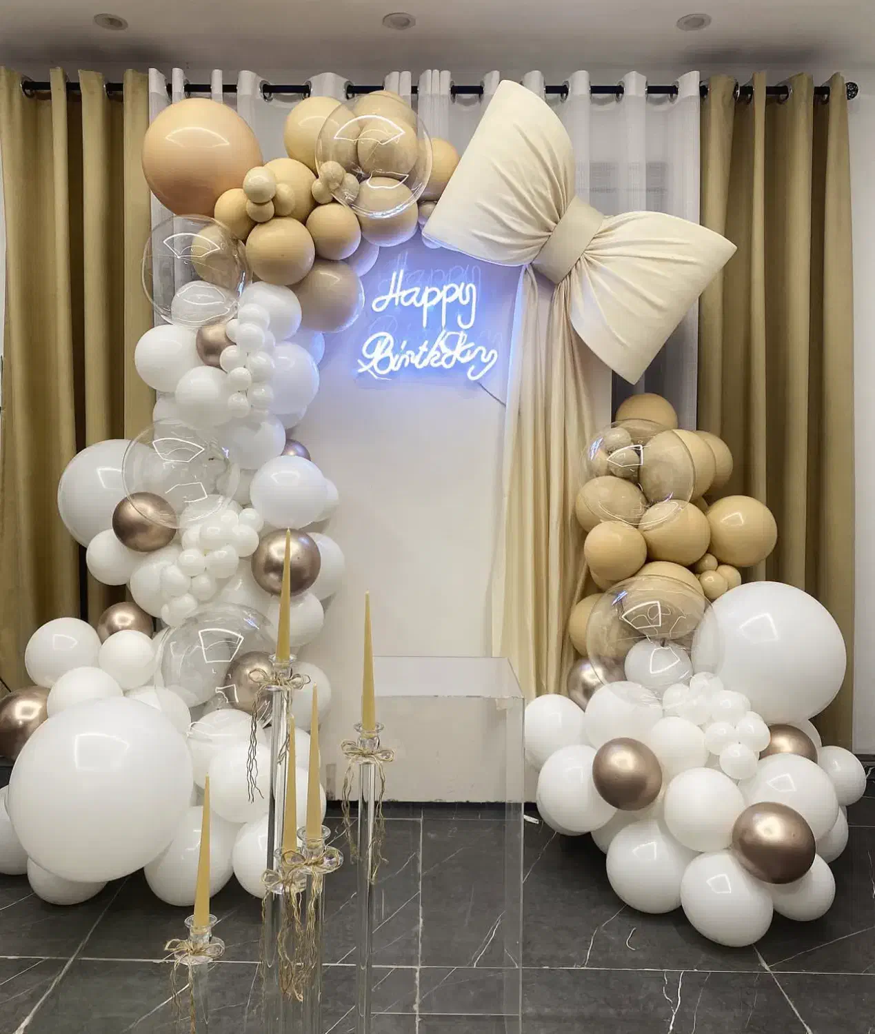 بادکنک آرایی و تم تولد|خدمات پذیرایی، مراسم|رشت, فلسطین|دیوار