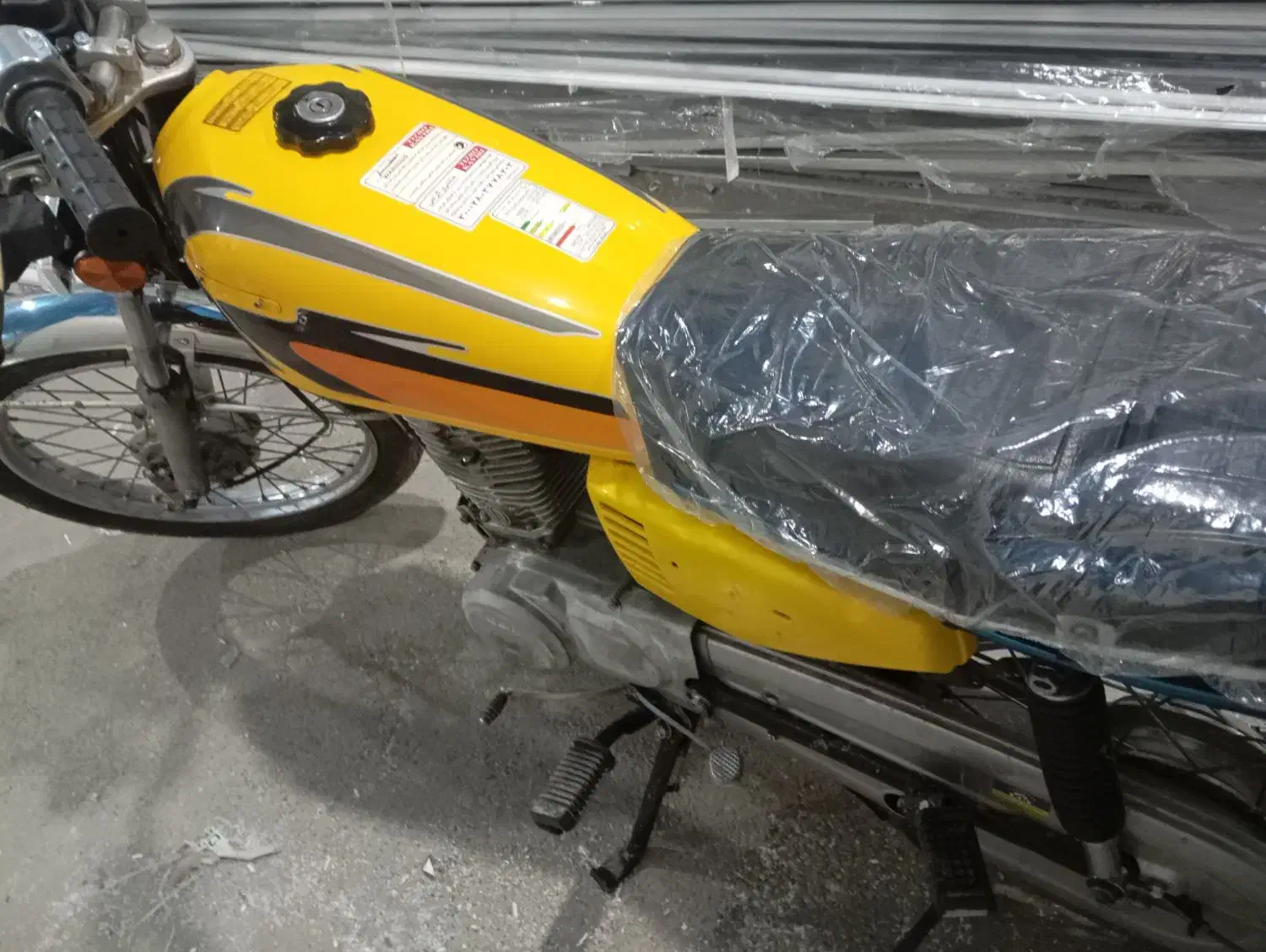 متور 150دستی مزایده|موتورسیکلت|سقز, |دیوار