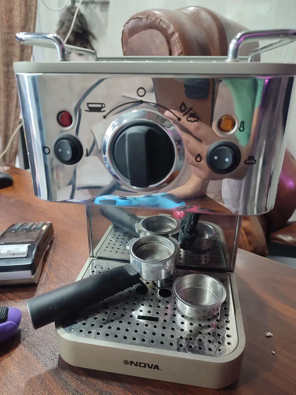 قهوه ساز خانگی NOVA.|سماور، چای‌ساز، قهوه‌ساز|لامرد, |دیوار