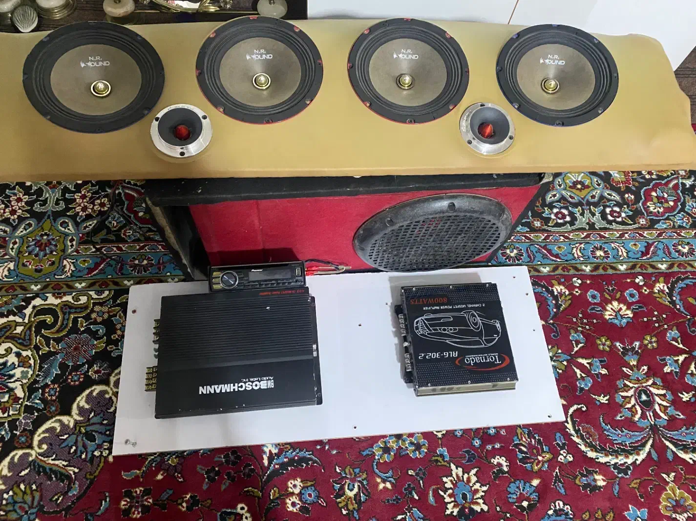 پک کامل سیستم همراه با سیم کشی|صوتی و تصویری|شیروان (خراسان), |دیوار