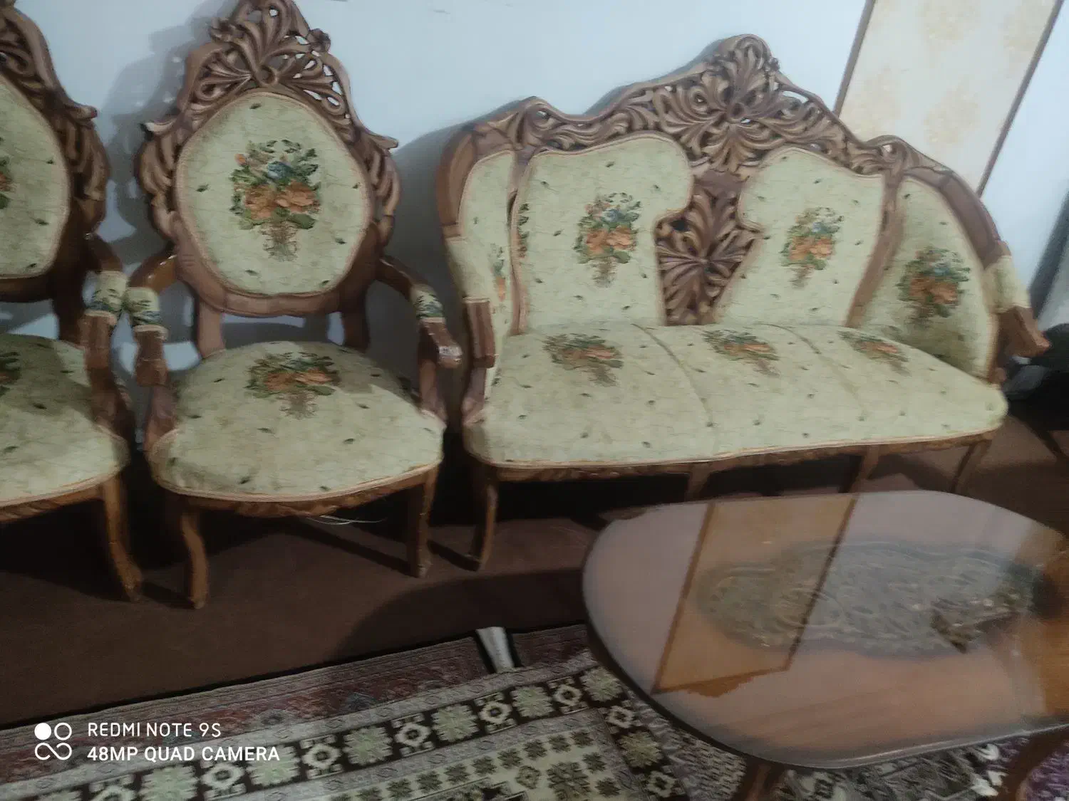 مبل۹نفره به قیمت مناسب|مبلمان خانگی و میز عسلی|خوی, |دیوار