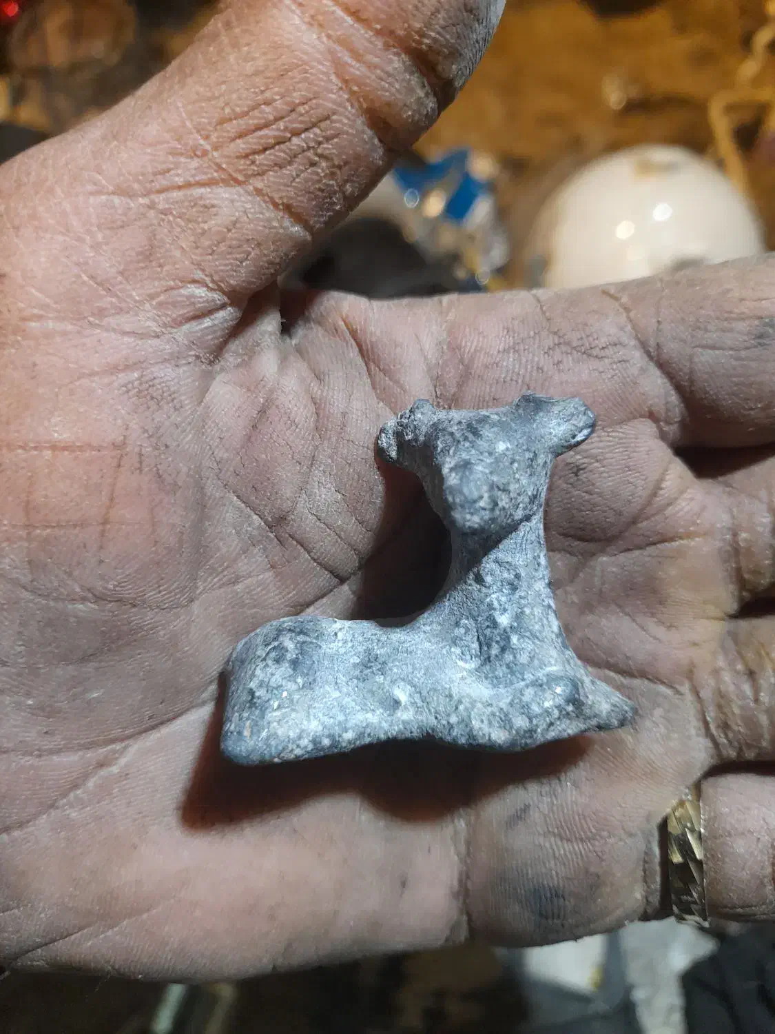 زیرخاکی مجسمه رومی برونزی|کلکسیون اشیاء عتیقه|خرمشهر, |دیوار