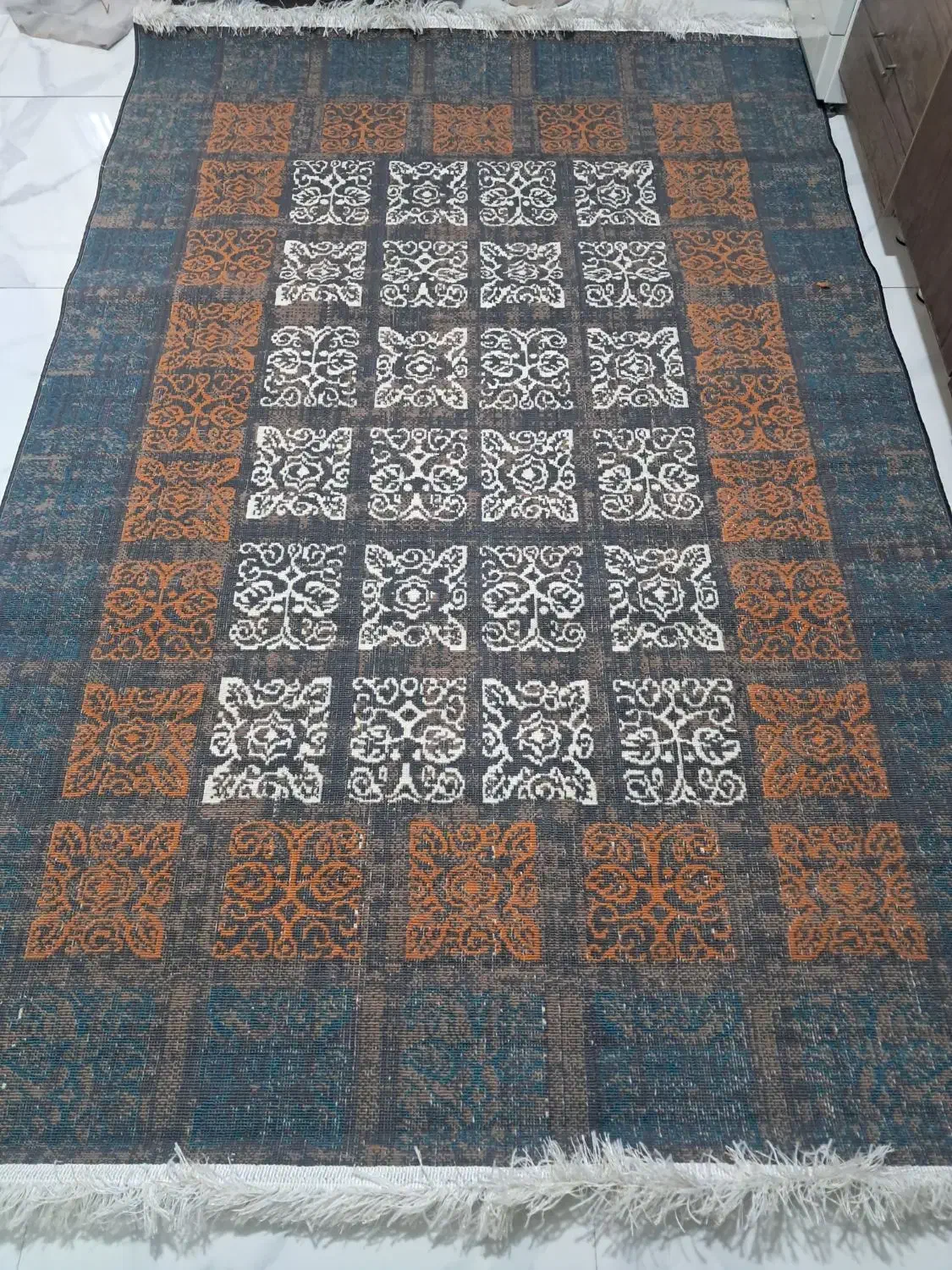 گلیم ۴متره نو|گلیم، جاجیم، گبه|پاکدشت, پاکدشت (مامازند)|دیوار