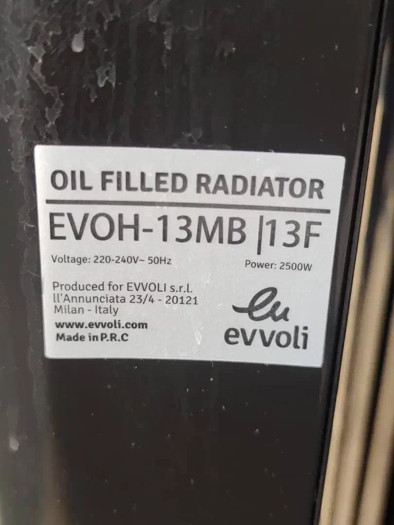 شوفاژ برقی evvoli|آبگرمکن، پکیج، شوفاژ|رشت, حمیدیان|دیوار