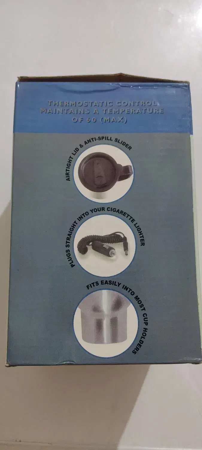 ماگ مسافرتی گرم شونده استیل|ظروف نگهدارنده، پلاستیکی، یک‌بارمصرف|لار, |دیوار