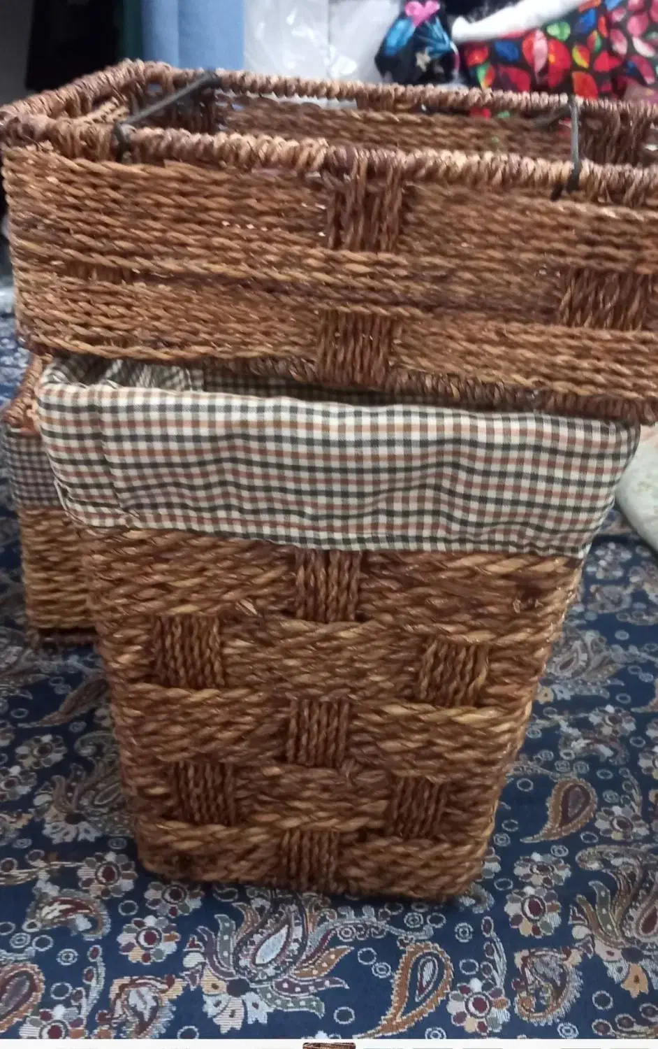 سطل حصیری|ظروف نگهدارنده، پلاستیکی، یک‌بارمصرف|قم, بکایی|دیوار