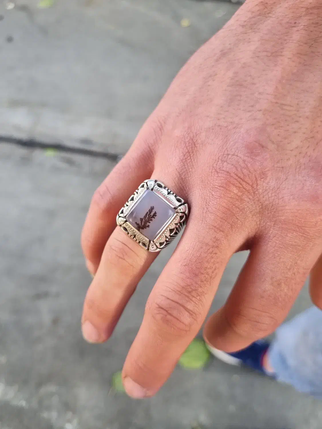 انگشتر شجر تک درخت|جواهرات|بروجرد, |دیوار