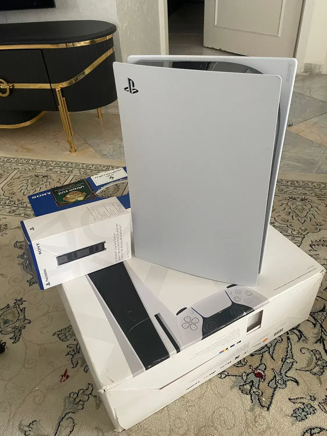 پی اس 5 فت 1ترابایت با لوازم|کنسول، بازی ویدئویی و آنلاین|کرج, گوهردشت|دیوار