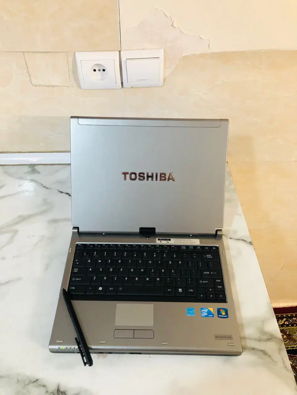 لپتاپ Core i5 نسل 1/صفحه تاچ/تبلت شو/باطری سالم|رایانه همراه|تهران, سجاد|دیوار