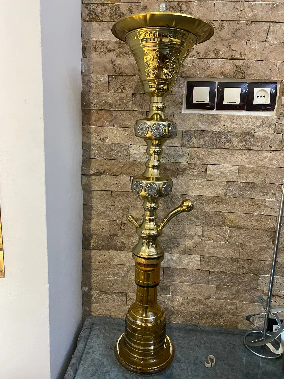 قلیان عربی بزرگ و زیبا خوش کام|زیورآلات و اکسسوری|خمام, |دیوار