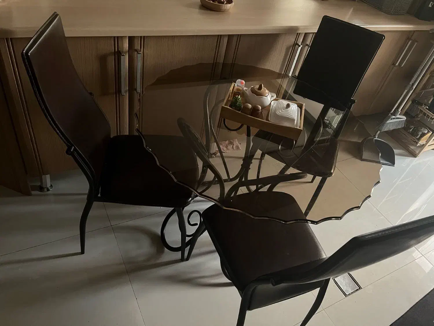 میر غذاخوری 4نفره|میز و صندلی غذاخوری|قزوین, |دیوار