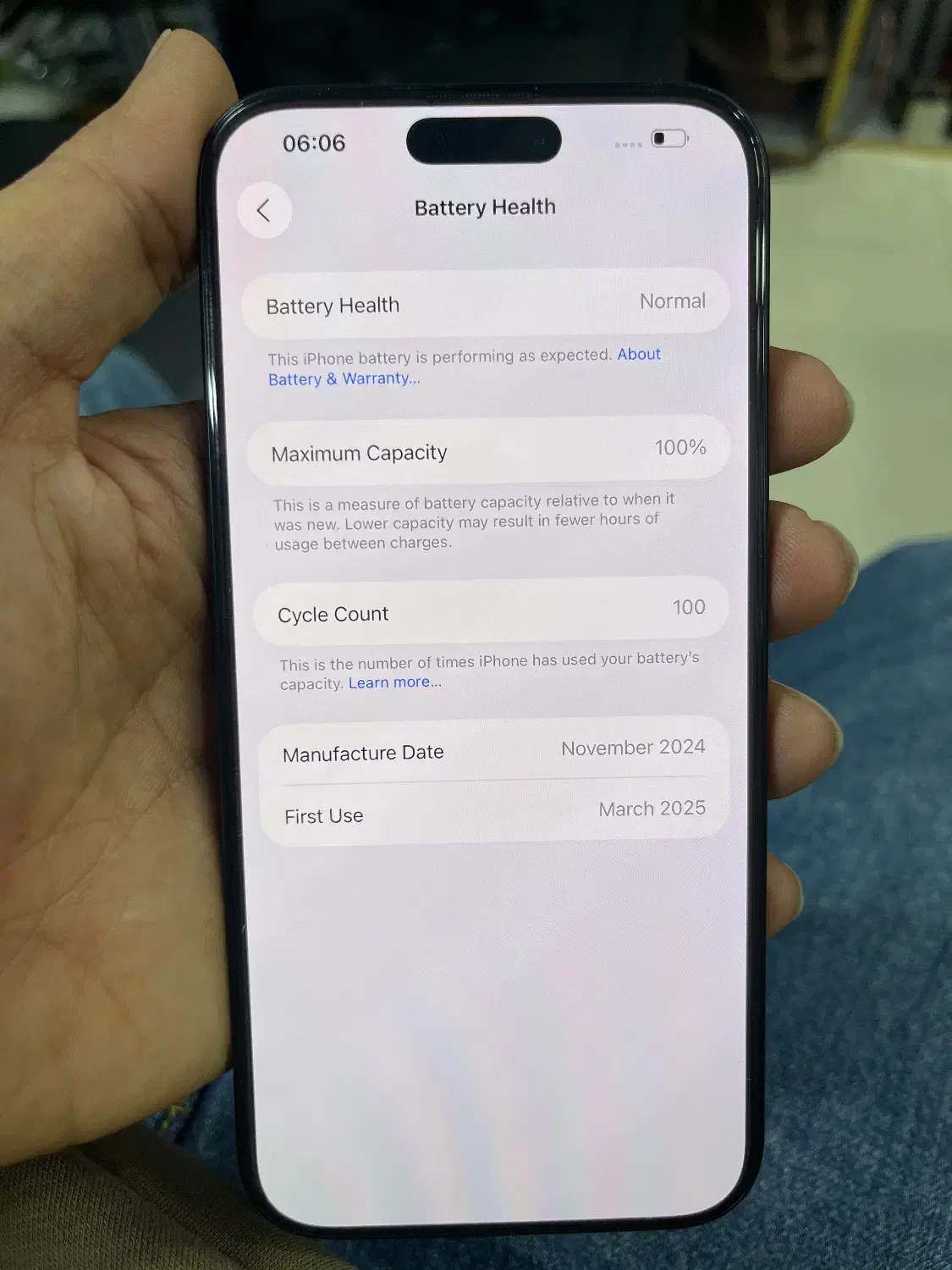 اپل۱۶ پرومکس باطری ۱۰۰ با گرانتی و رجیستر|موبایل|کرج, فاز ۴ مهرشهر|دیوار
