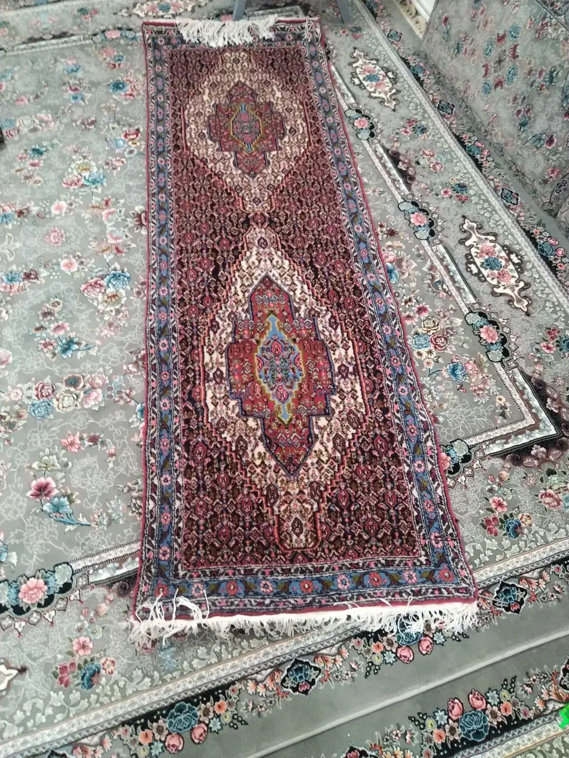 قالی دست ساز|فرش|کرمانشاه, |دیوار