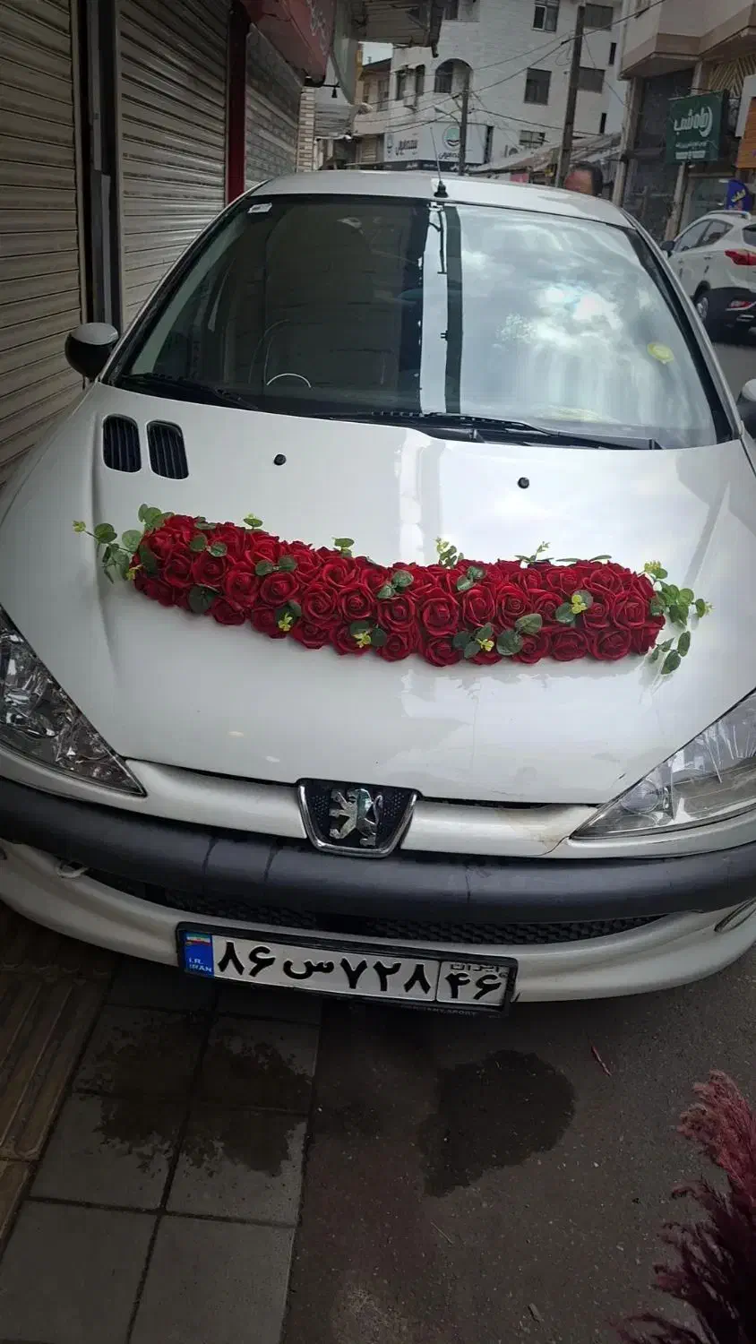 اجاره ی گل ماشین عروس فقط با 2میلیون|گل مصنوعی|رشت, ساغری سازان|دیوار