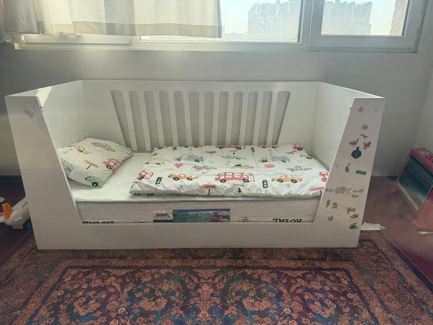 سرویس تخت،تشک و کمد تمام چوب نوزادی تا ۷ سال|تخت و سرویس خواب|تهران, ولنجک|دیوار