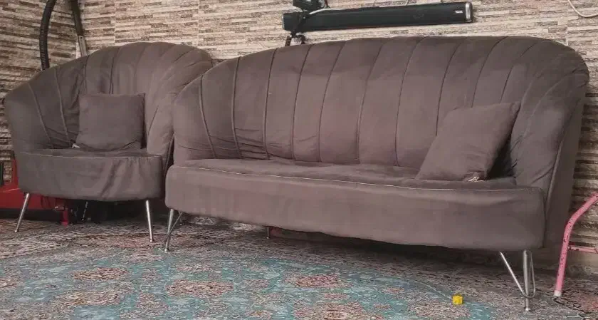 نیم ست سالم|مبلمان خانگی و میز عسلی|تهران, هفده شهریور|دیوار