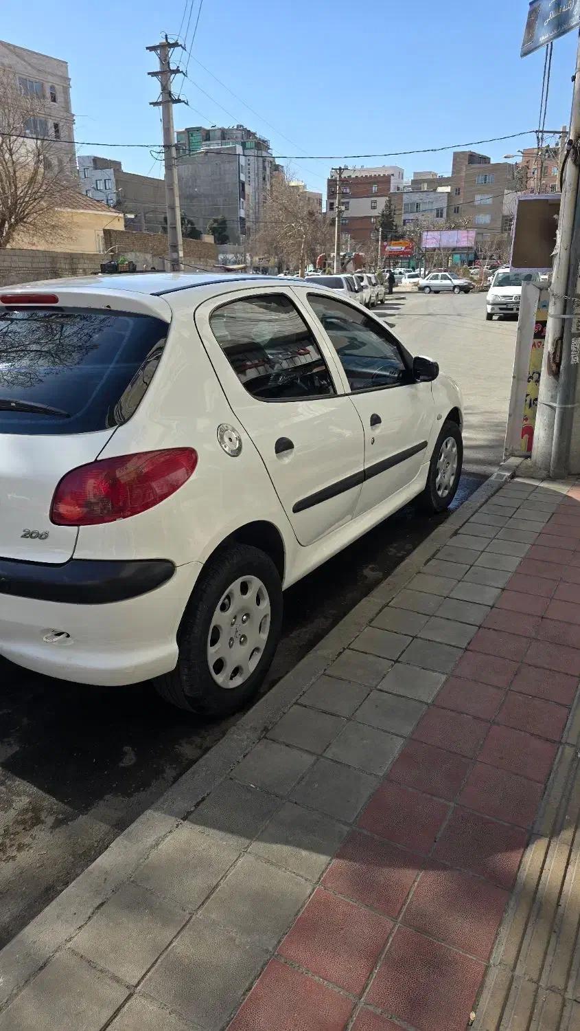 پژو۲۰۶|خودرو سواری و وانت|کرج, حیدرآباد|دیوار