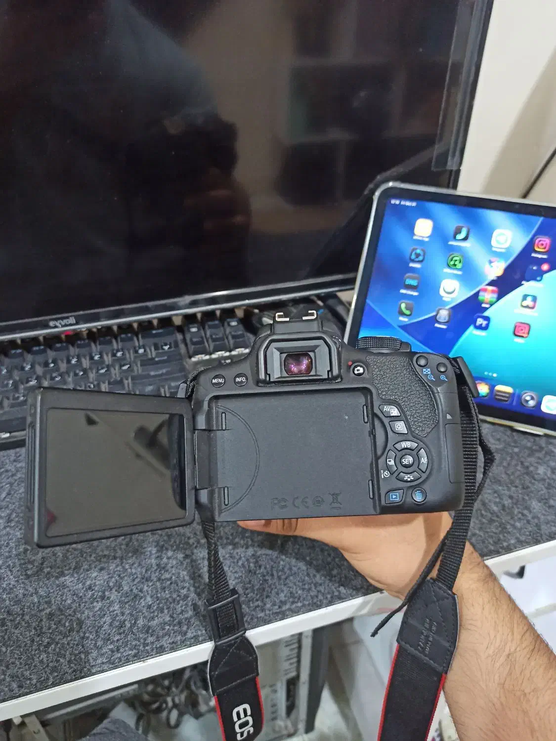 دوربین کنون 750D|دوربین عکاسی و فیلم‌برداری|آبادان, |دیوار