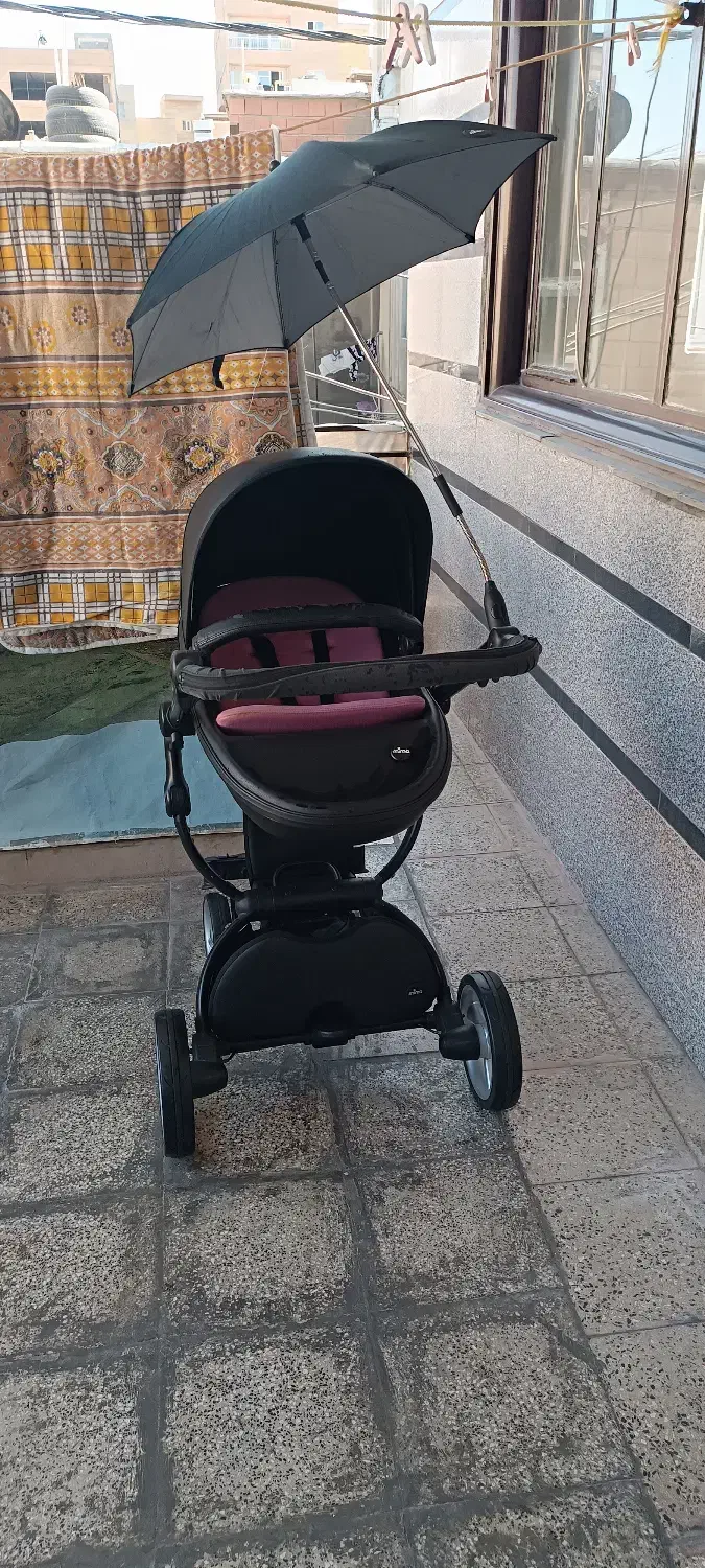 کالسکه اروپایی مارک میما mima اصل در حد صفر|کالسکه و لوازم جانبی|مریوان, |دیوار